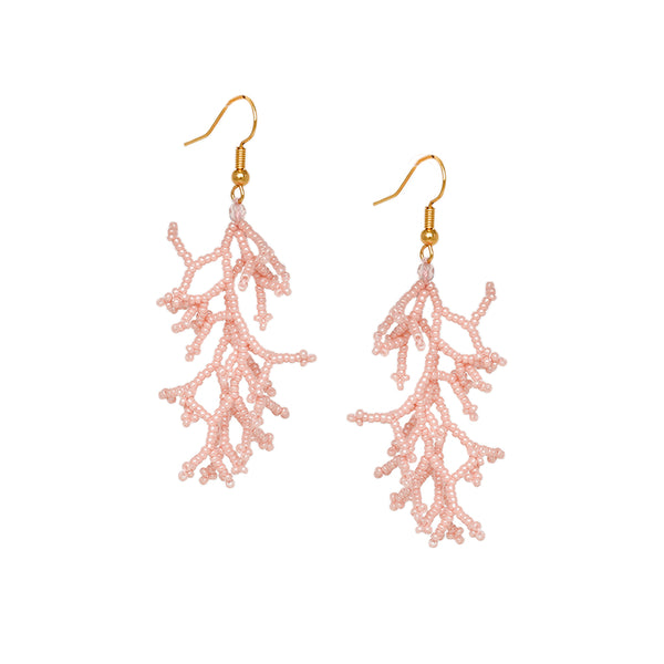 Coralia Earrings - Pink