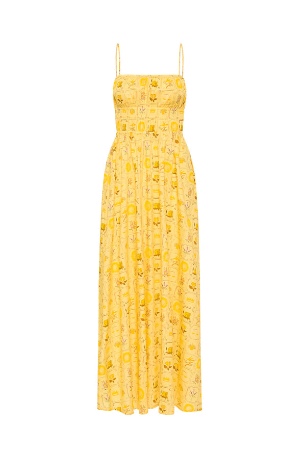 West Dress - Amarilla Tile