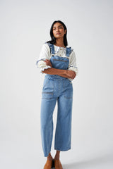 Elodie Frill Dungarees - Rodeo Vintage